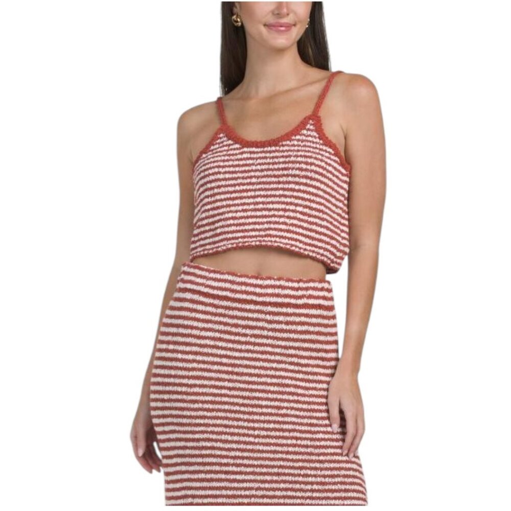 CALLAHAN KNITWEAR Teddy Tank Sweater